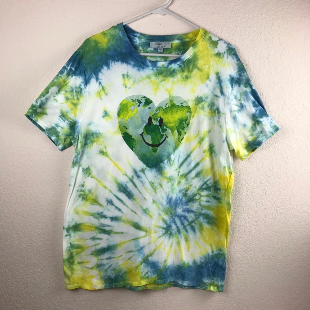 Tie Dye Earth Day Tee M